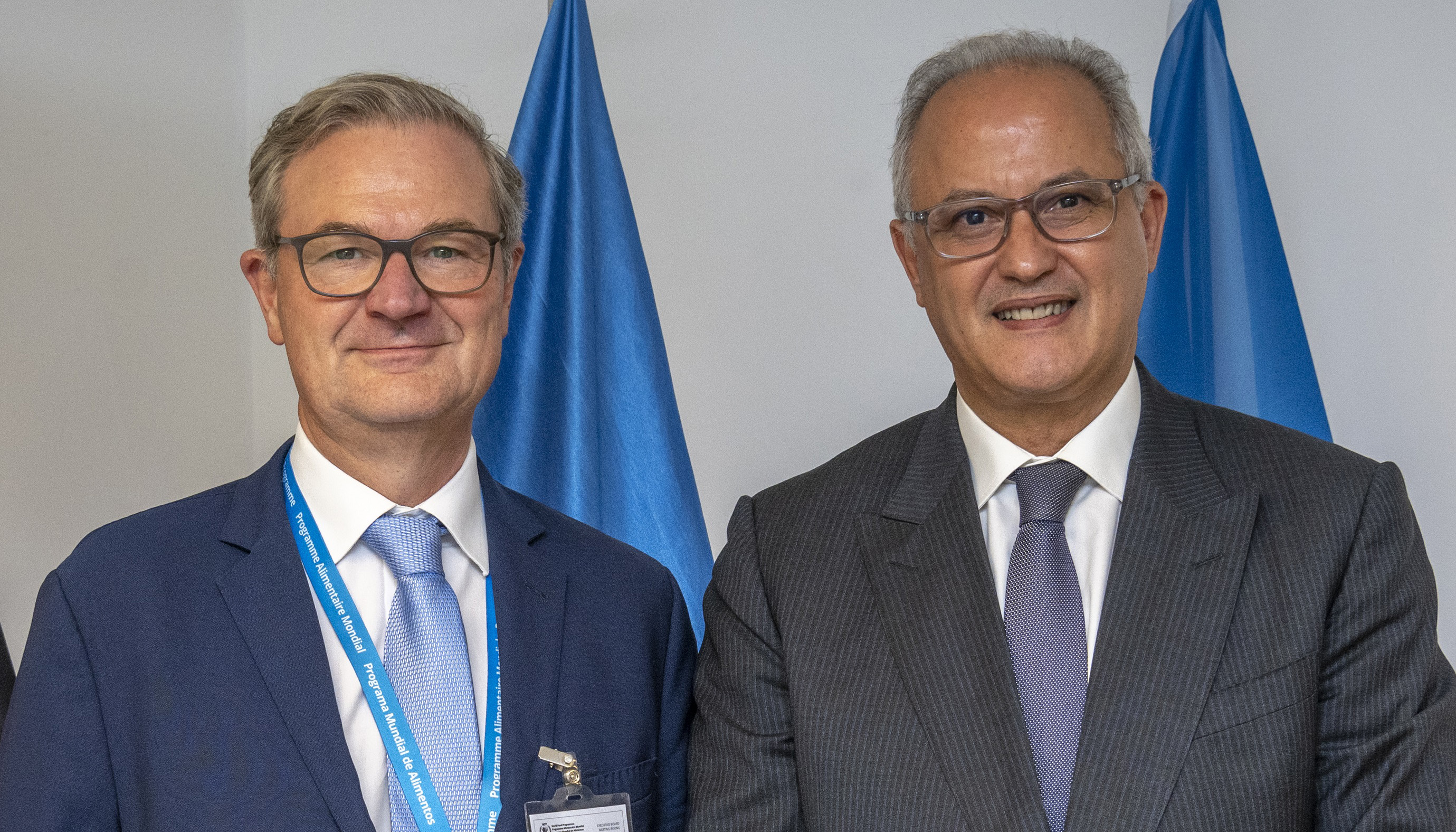 Kay Scheller, Präsident des Bundesrechnungshofes, mit dem neuem Executive Board Präsidenten H.E. Mr. Youssef Balla. Quelle: Bundesrechnungshof Kay Scheller, Präsident des Bundesrechnungshofes, mit dem neuem Executive Board Präsidenten H.E. Mr. Youssef Balla. Quelle: Bundesrechnungshof
