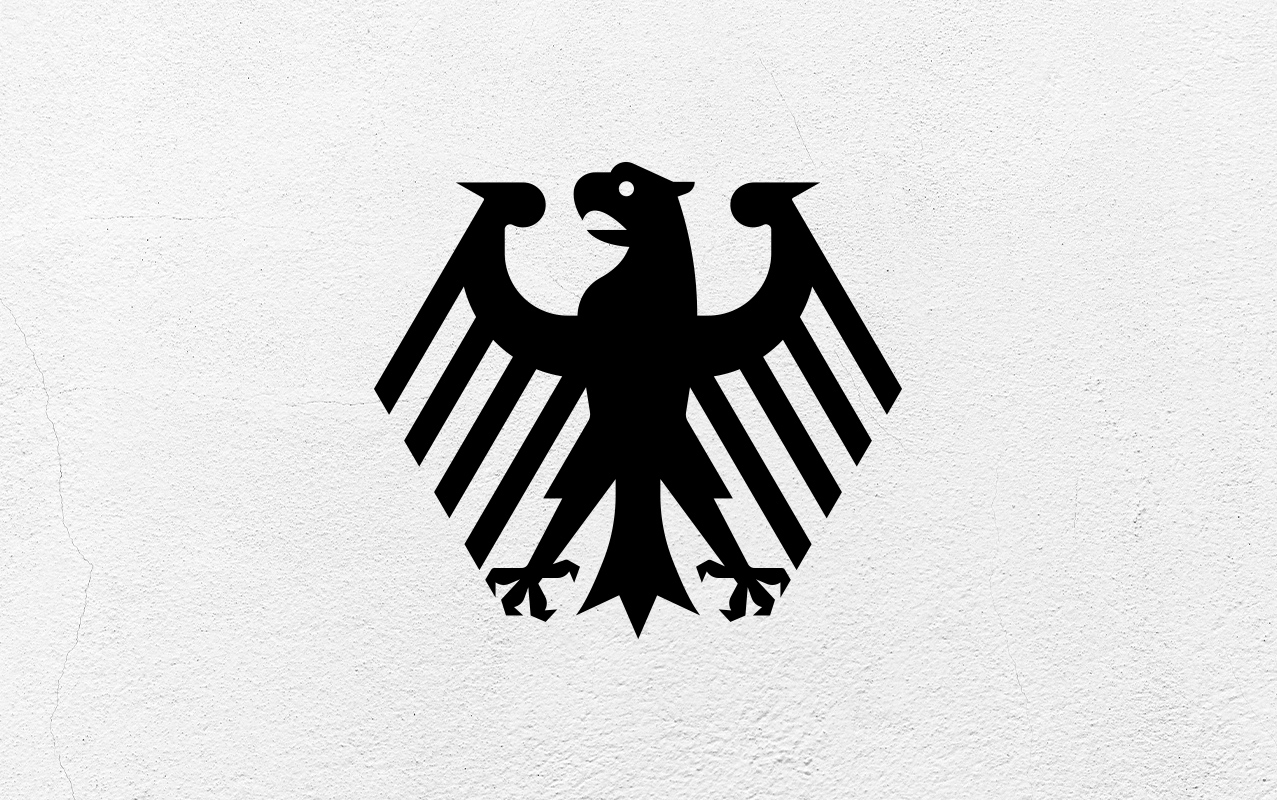 Der Adler des Bundesrechnungshofes. Der Adler des Bundesrechnungshofes.