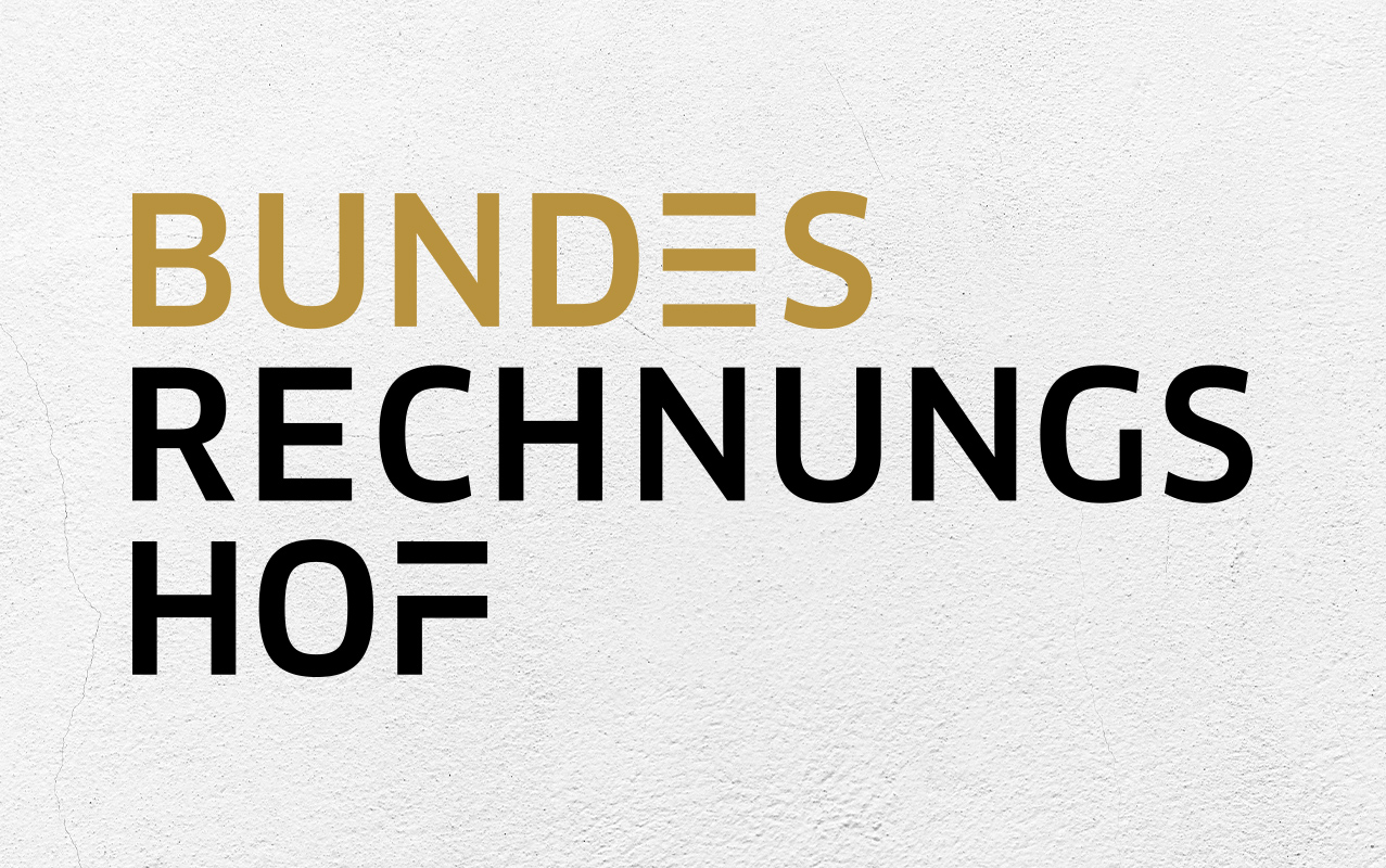 Das Logo des Bundesrechnungshofes. Das Logo des Bundesrechnungshofes.